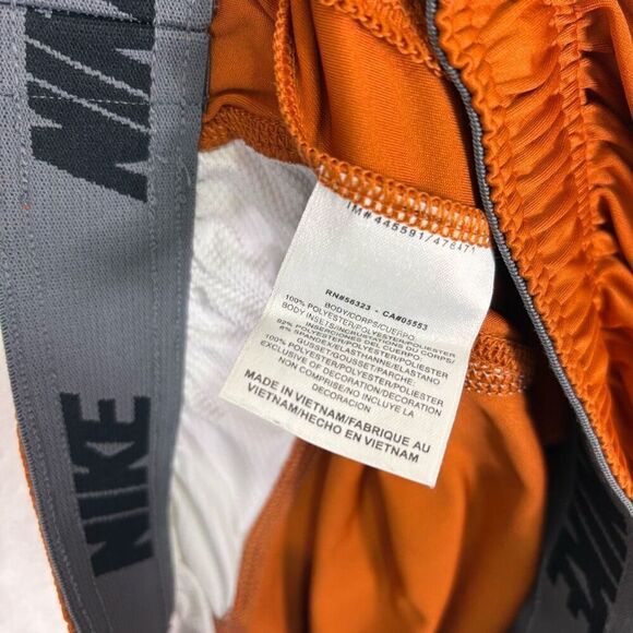 Nike Dri-Fit Texas Longhorns Orange Athletic Basketball Shorts Men's Medium - Picture 16 of 16